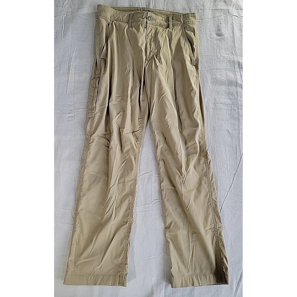 Eddie Bauer Mens 32x30.5 Pants Travex Hiking‎ Stretch Lightweight Zip Pockets